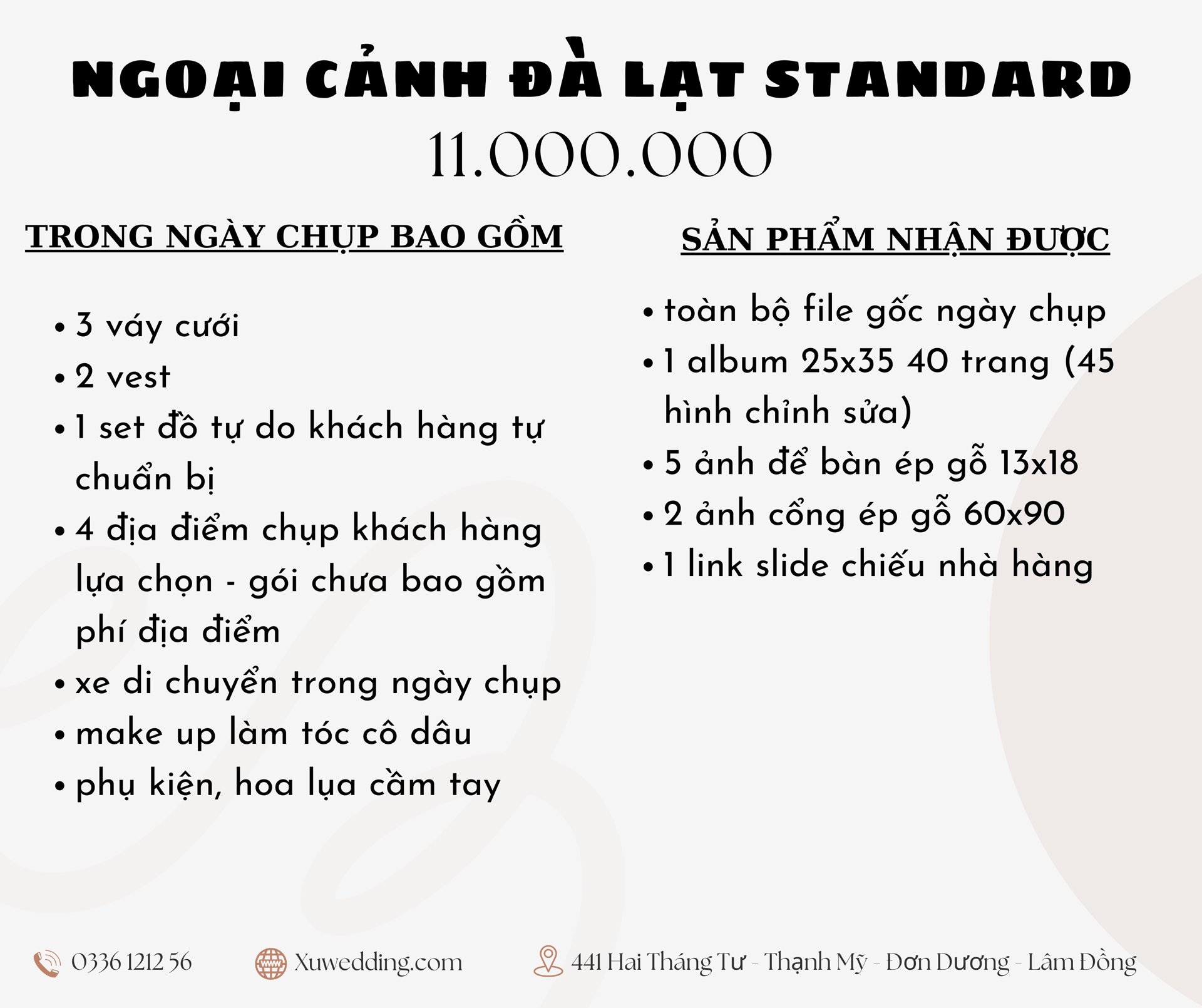 Ngoại cảnh Đà Lạt Standard
